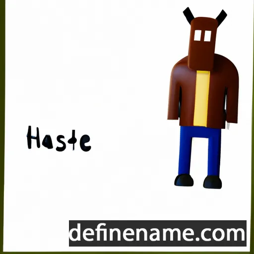 Héstahke cartoon