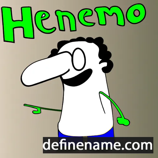 cartoon of the name Hermenric