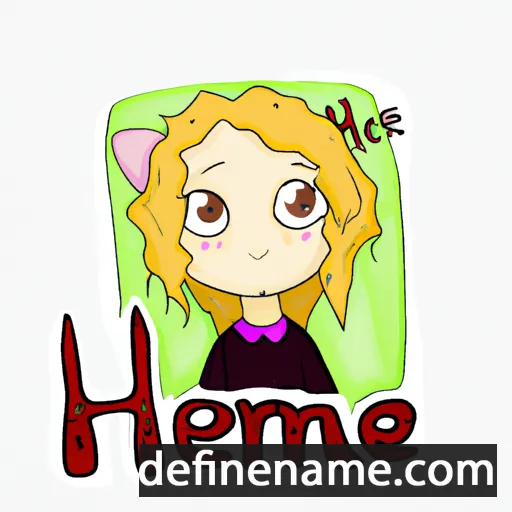 Hermīne cartoon