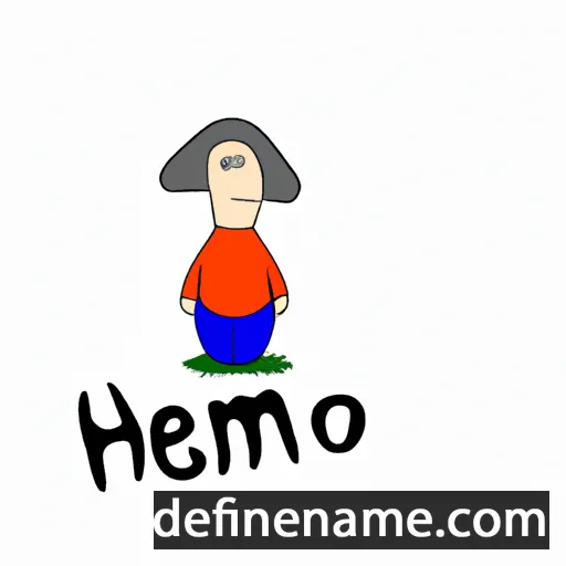 cartoon of the name Hermi