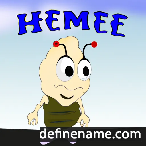 cartoon of the name Hermie