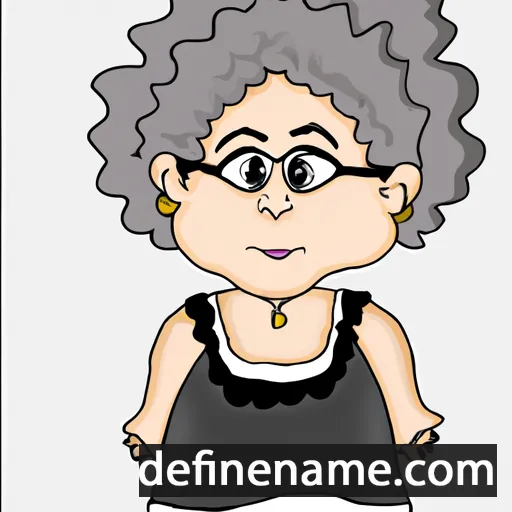 cartoon of the name Hermiline