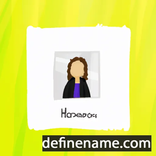 cartoon of the name Hermion