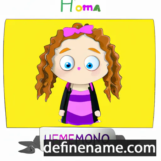 Hermiona cartoon