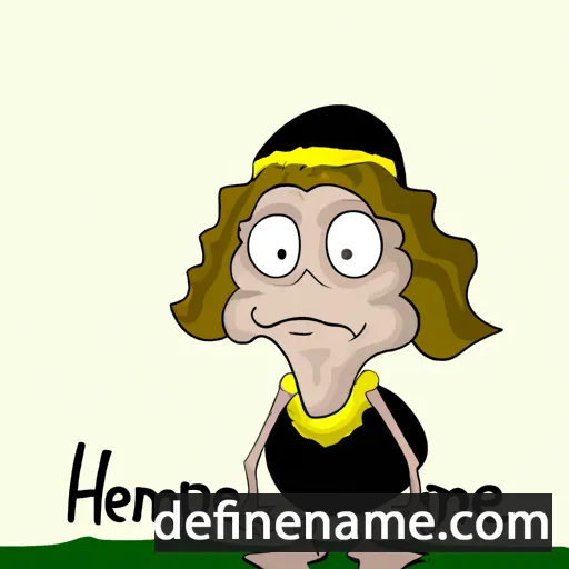 cartoon of the name Hermippe