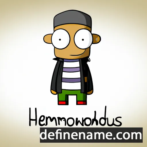 cartoon of the name Hermodikos