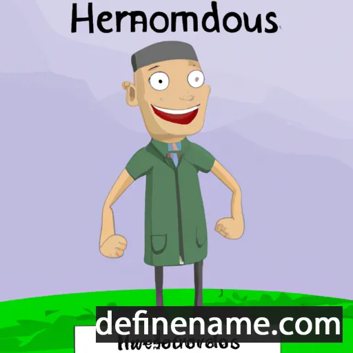 Hermodorus cartoon