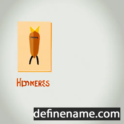 cartoon of the name Hermogènes