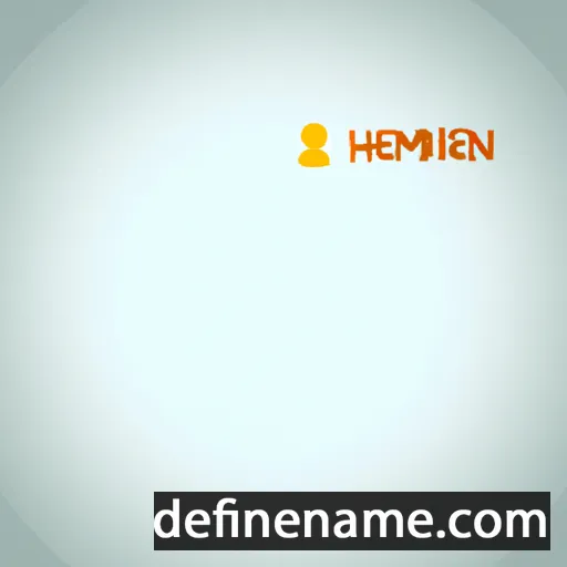 cartoon of the name Hermogen