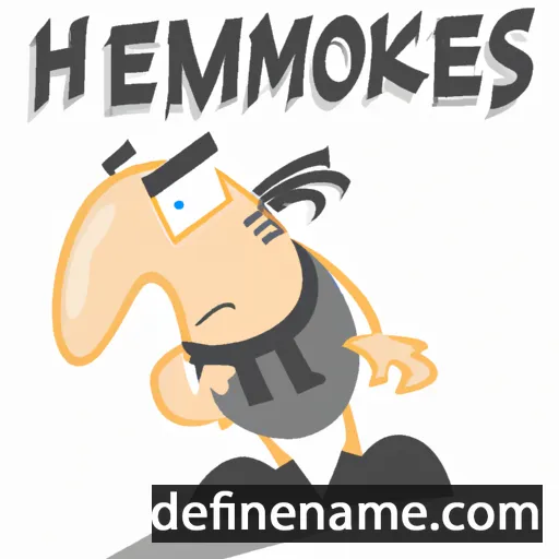 cartoon of the name Hermokles