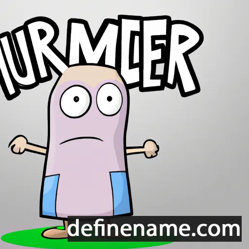 cartoon of the name Hermundr