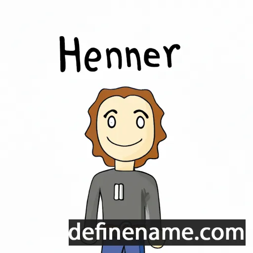 cartoon of the name Herne