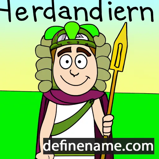 cartoon of the name Herodian