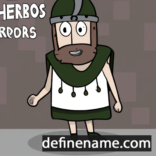 cartoon of the name Herodorus