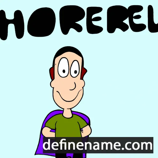 cartoon of the name Herolf