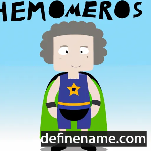 Heromenes cartoon