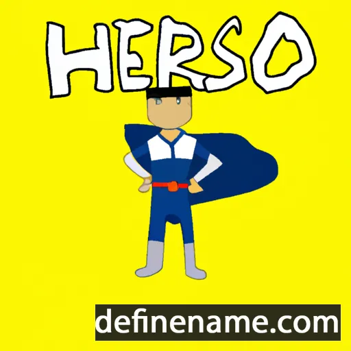 Heroshi cartoon