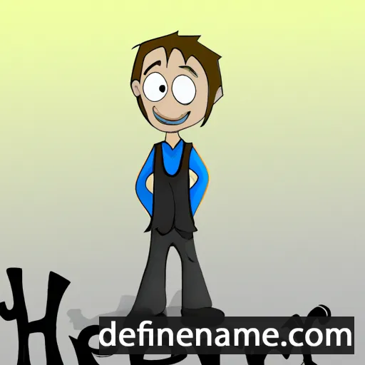 cartoon of the name Herri