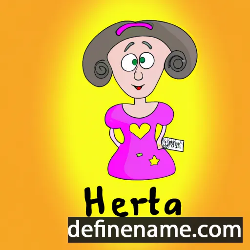 Hertta cartoon