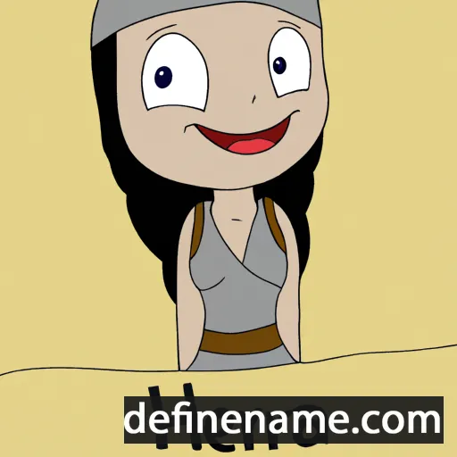 cartoon of the name Herva