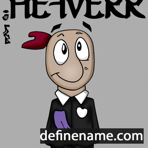 cartoon of the name Hervør