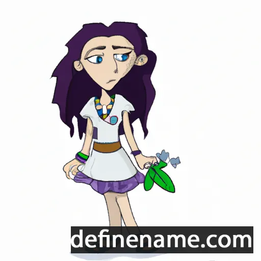 cartoon of the name Hesperis