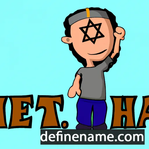 cartoon of the name Hetav