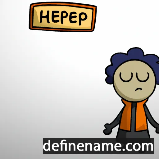 cartoon of the name Hetepheres