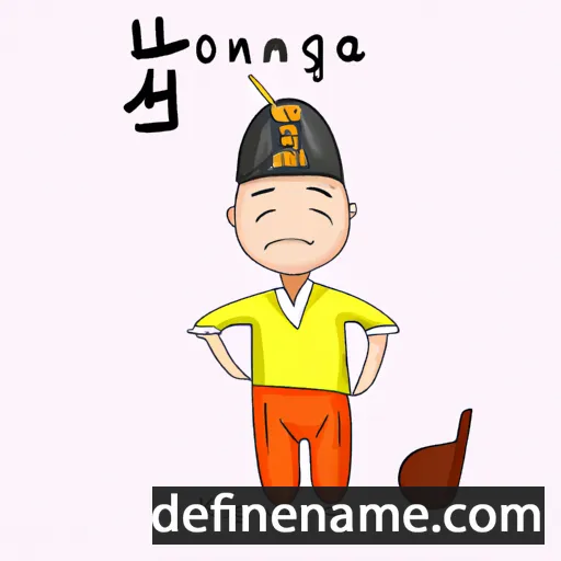 cartoon of the name Heungbang