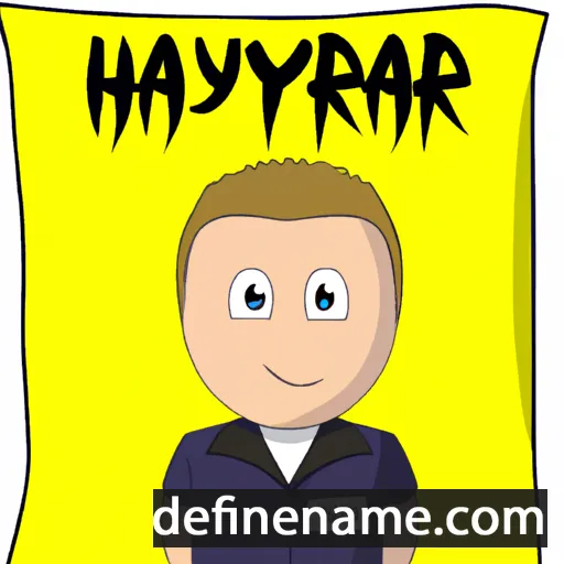 cartoon of the name Heynar