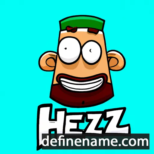 cartoon of the name Hez