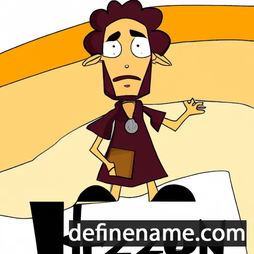 cartoon of the name Hezron