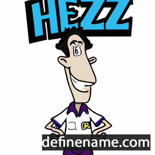 cartoon of the name Hezzie