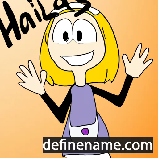 cartoon of the name Hiälmdis