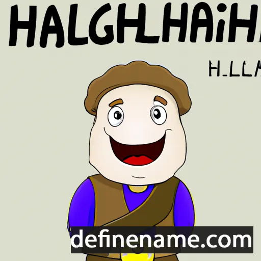 Hialmlaug cartoon