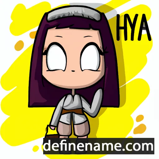 Hiaya cartoon