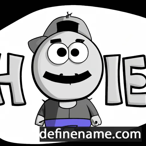 cartoon of the name Hibbe