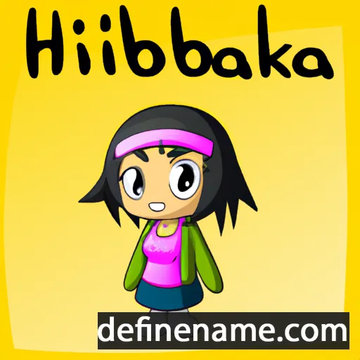 Hibikana cartoon