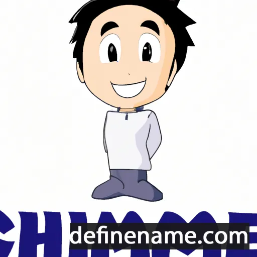 cartoon of the name Hichame