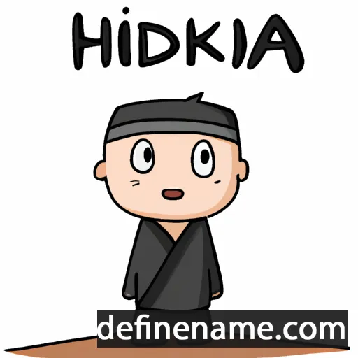 Hidaka cartoon