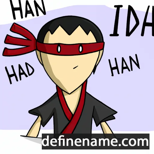 cartoon of the name Hidan