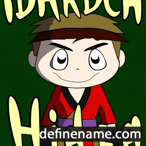 cartoon of the name Hidekichi