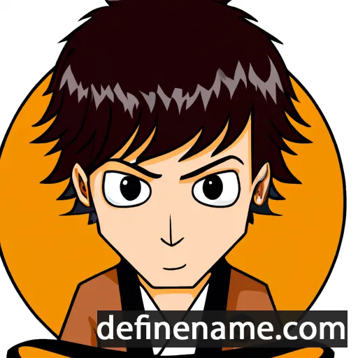 cartoon of the name Hidenori