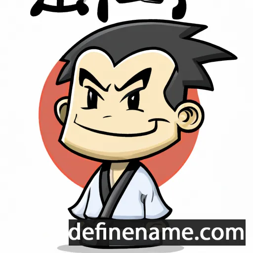 cartoon of the name Hidetaka