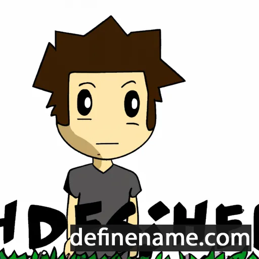 cartoon of the name Hidetoshi