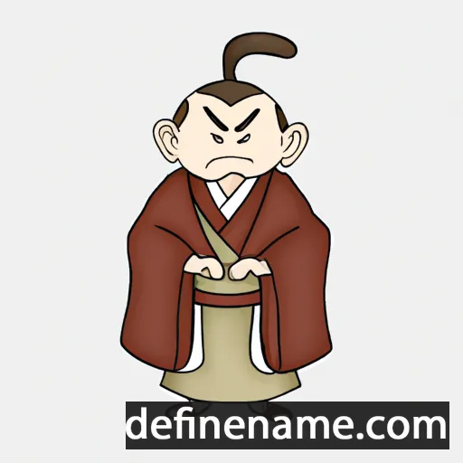 cartoon of the name Hidetsugu