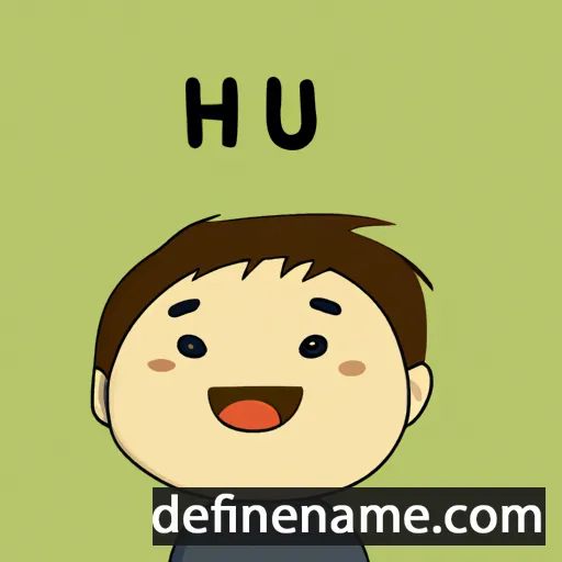 cartoon of the name Hiệu