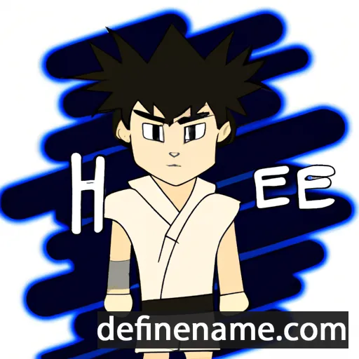 cartoon of the name Hiei