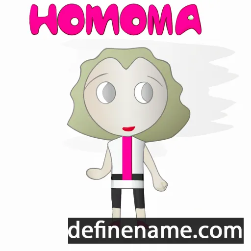 cartoon of the name Hieronima