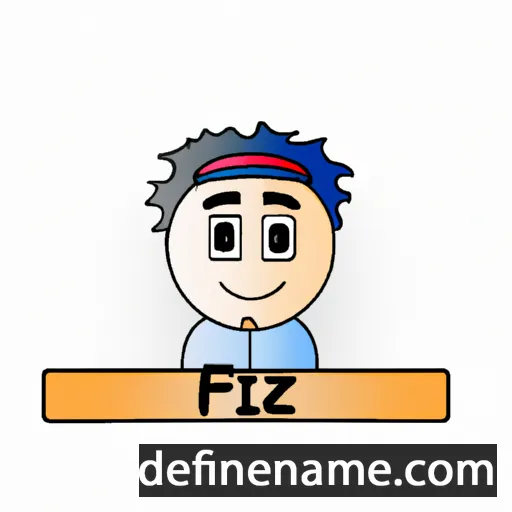 cartoon of the name Hifzi